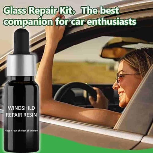 ✨ Fix Windshield Cracks in Minutes | Premium Glass Repair Kit (Pack of 2)
